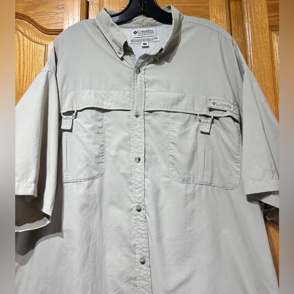 Columbia Men's PFG UPF30+ Fishing Shirt Size XXL - Picture 3 of 8